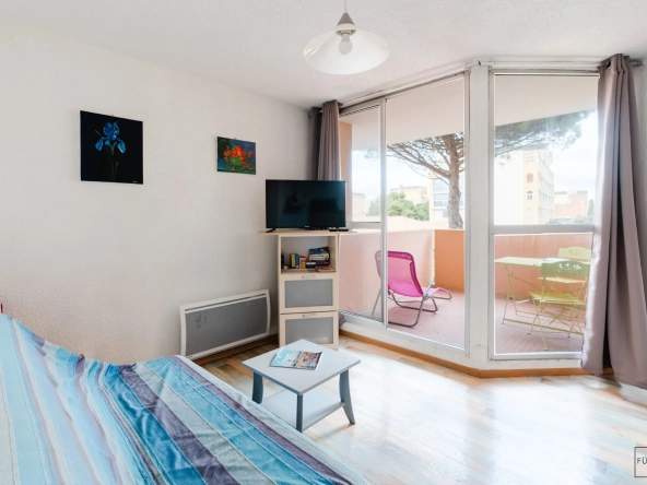 Appartement 2 pièces à vendre à Gruissan Rive Droite avec terrasse et parking privé