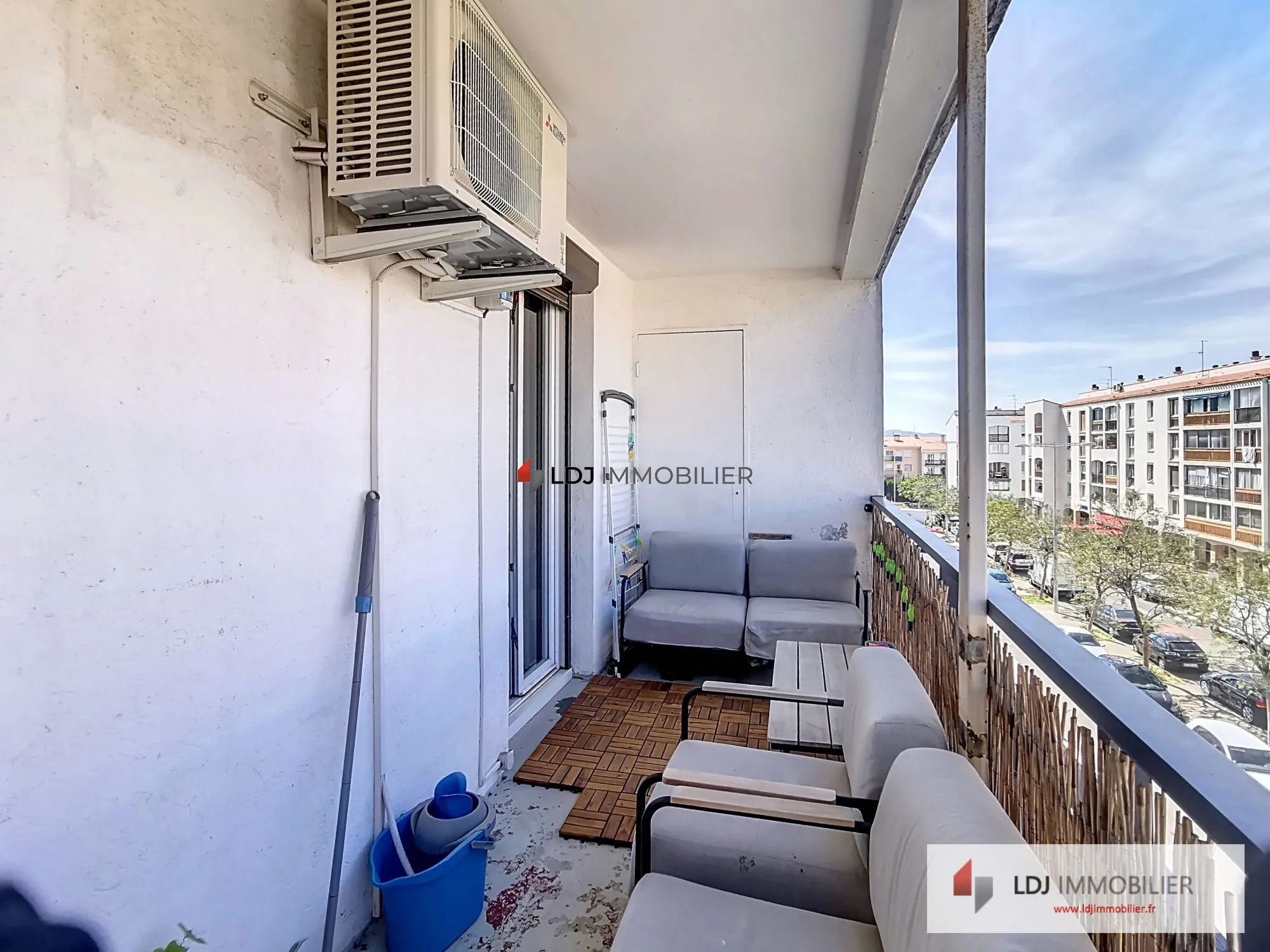 Appartement T3/4 à vendre à Perpignan avec terrasse et proximité commodités 