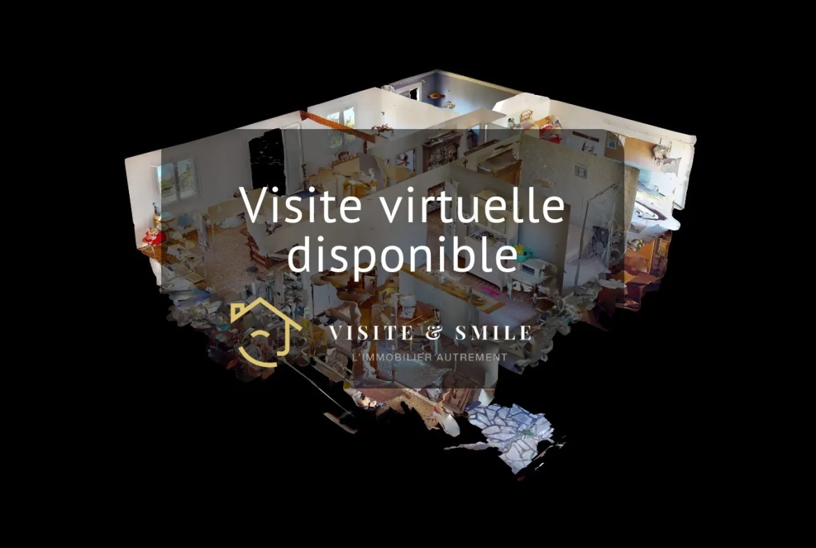 Charmante maison à vendre à Escrennes, 4 chambres, terrain arboré, à rénover 
