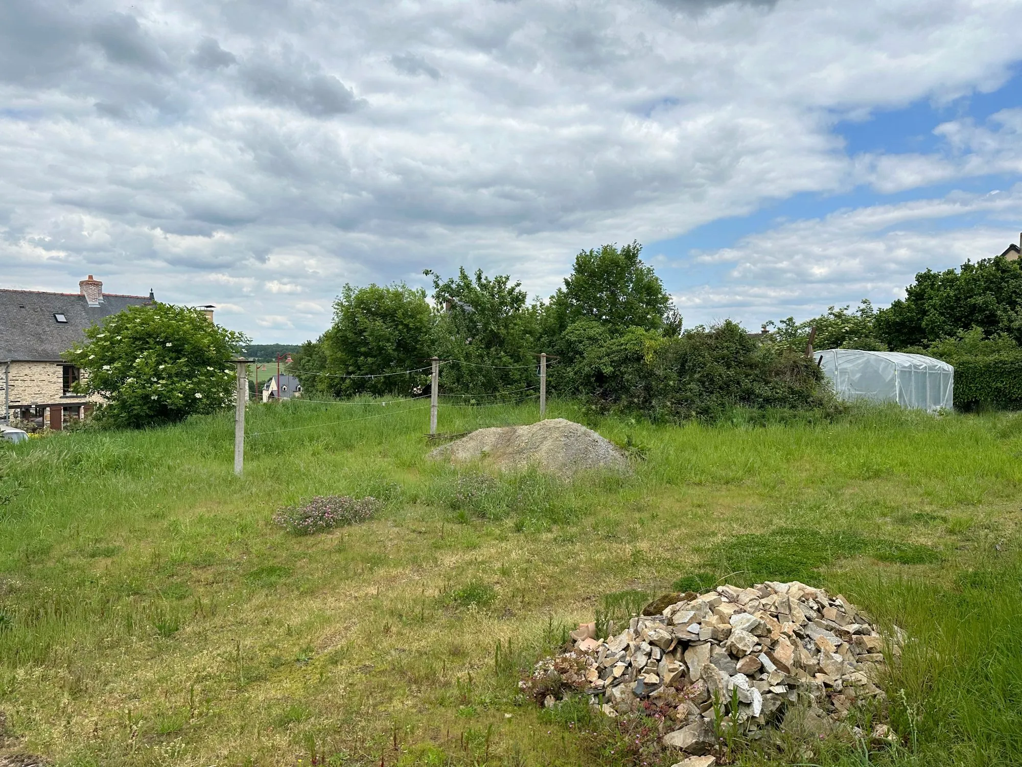 Terrain constructible à Poligné de 515 m² proche Bain-de-Bretagne 