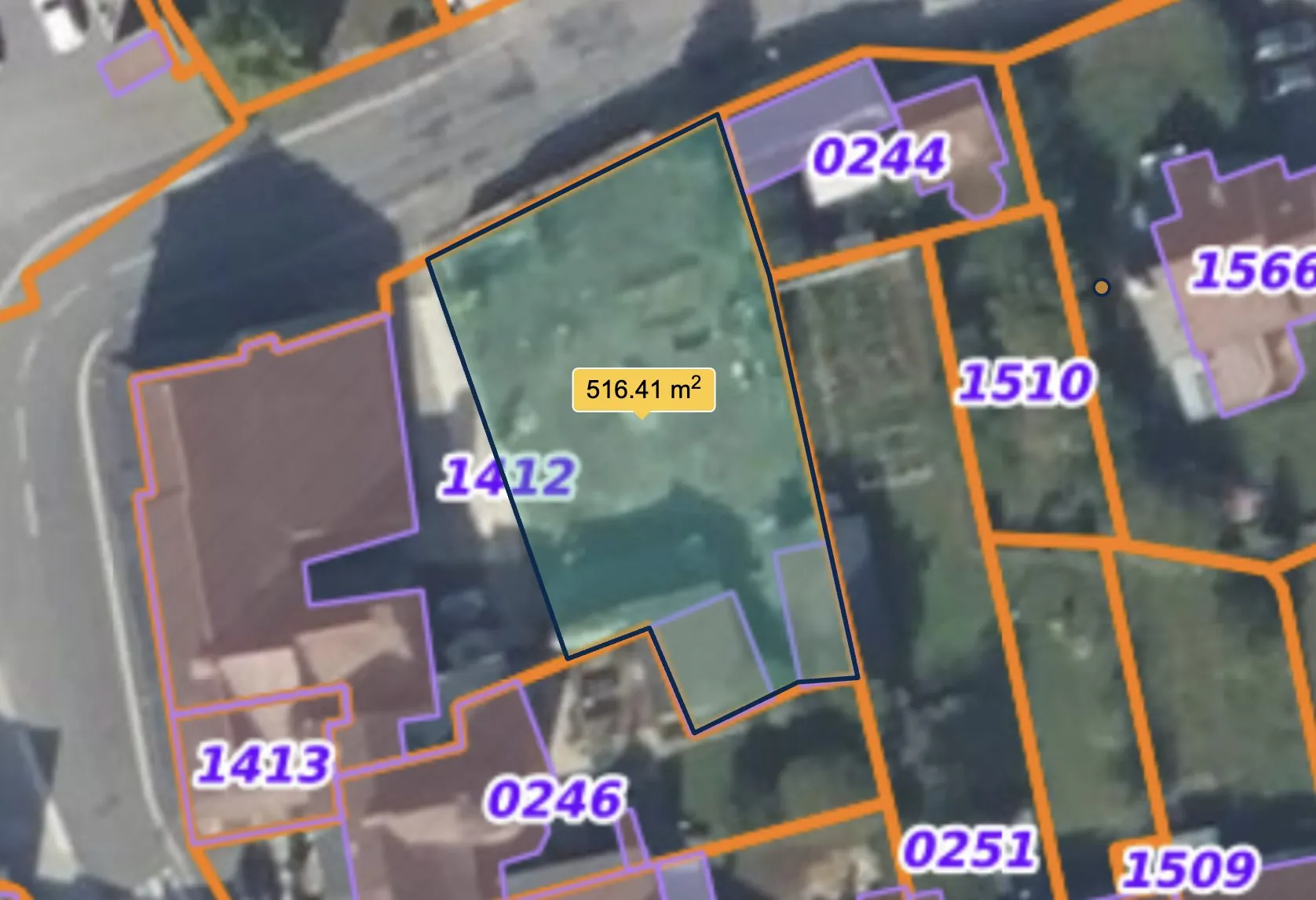 Terrain constructible à Poligné de 515 m² proche Bain-de-Bretagne 