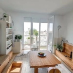 Appartement T4 lumineux de 65 m² à Rennes proche métro et centre-ville