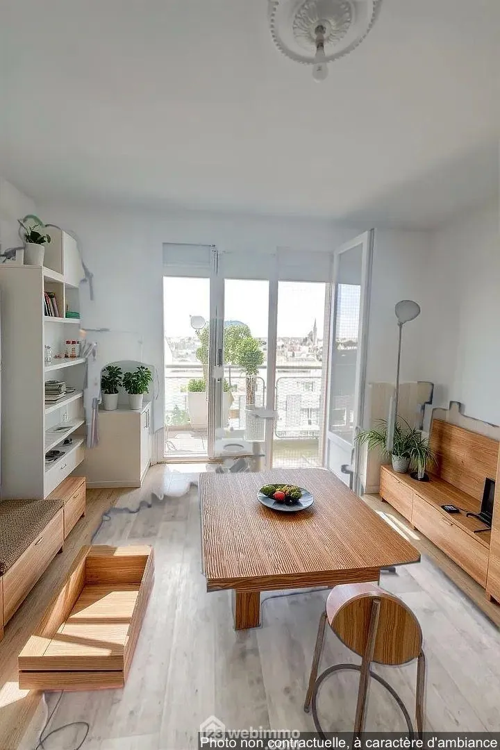 Appartement T4 lumineux de 65 m² à Rennes proche métro et centre-ville 