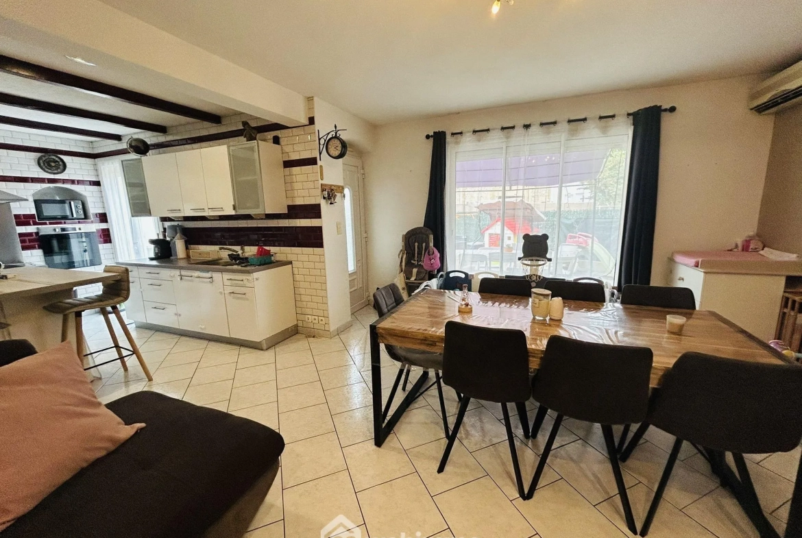 Maison de ville lumineuse à Claira de 117,5 m² avec suite PMR 