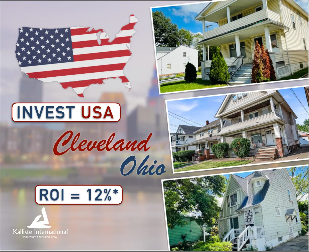 Duplex à vendre à Cleveland, Ohio - Investissement locatif avec forte rentabilité 