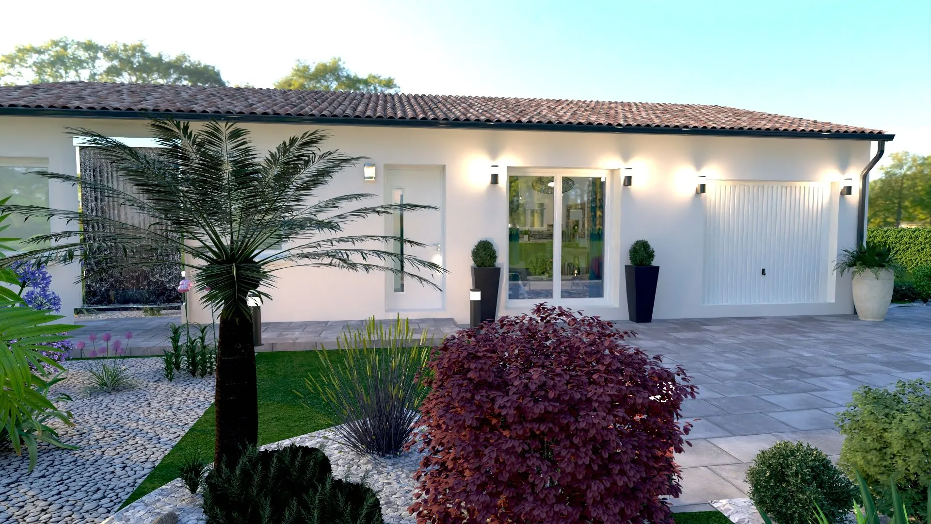 Maison neuve de 84 m² avec 3 chambres à Gontaud-de-Nogaret 