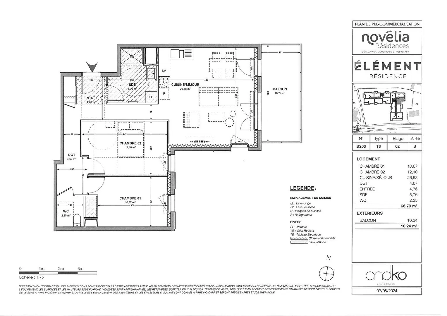 Appartement neuf de standing à Embrun, livraison 2026, avec jardin, terrasse ou balcon 