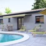 Maison neuve T3 à Gardouch avec garage et terrasse sur terrain de 400 m²