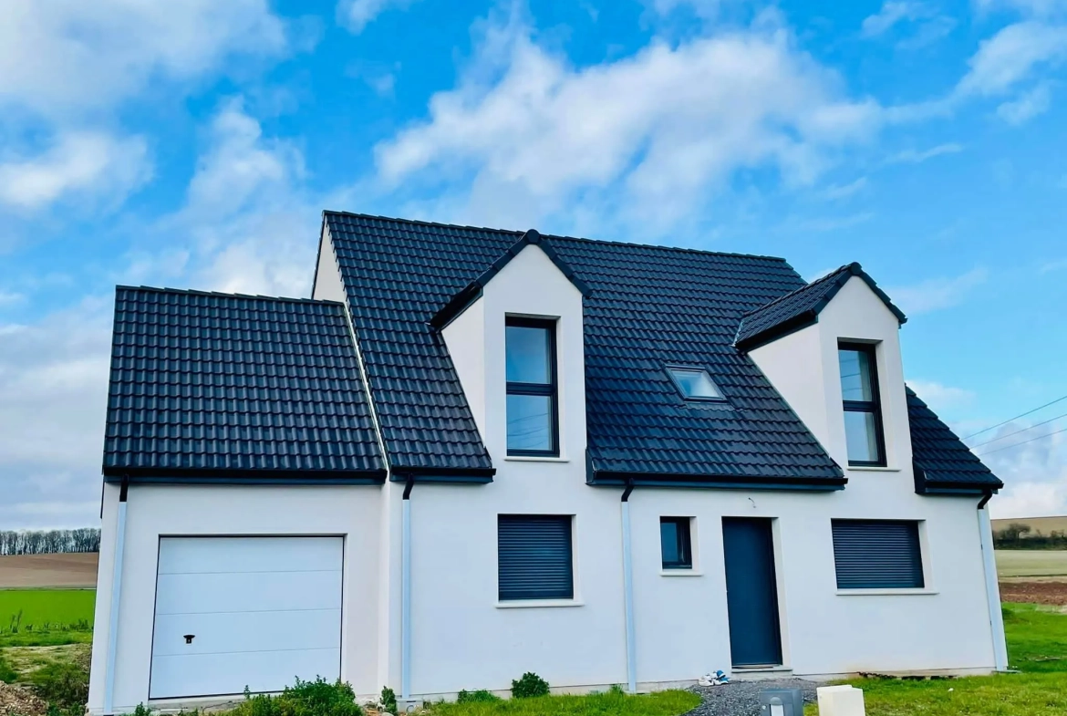 Maison sur mesure écologique à bâtir à Catillon-Fumechon avec terrain de 1477 m² 