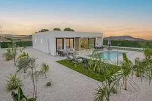 Villas neuves avec piscine privée à Calasparra, Murcie - Résidence moderne en campagne 