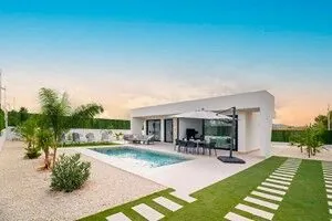 Villas neuves avec piscine privée à Calasparra, Murcie - Résidence moderne en campagne 