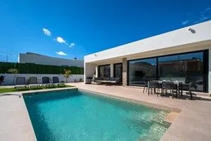 Villas neuves avec piscine privée à Calasparra, Murcie - Résidence moderne en campagne 