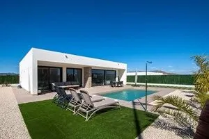 Villas neuves avec piscine privée à Calasparra, Murcie - Résidence moderne en campagne 