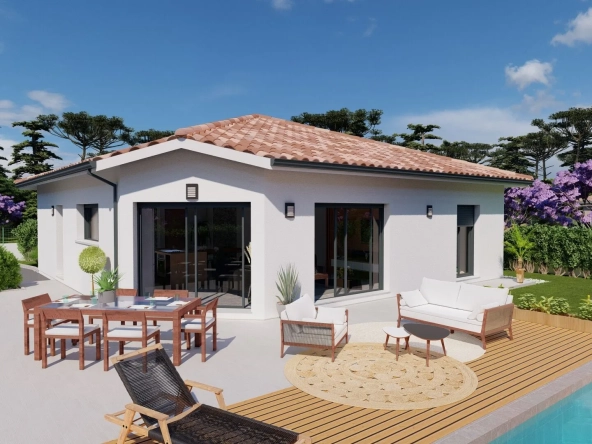 Maison neuve 3 chambres à Cauneille entièrement personnalisable