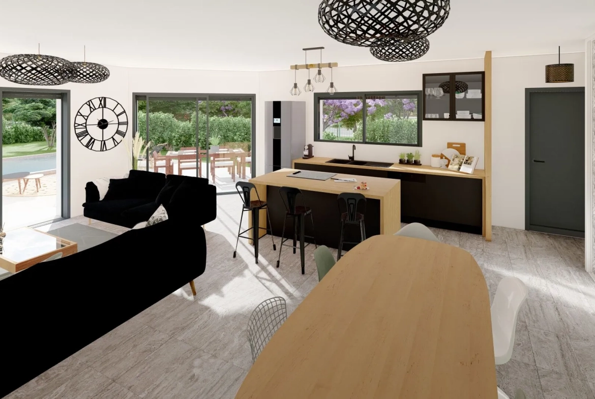 Maison neuve 3 chambres à Cauneille entièrement personnalisable 