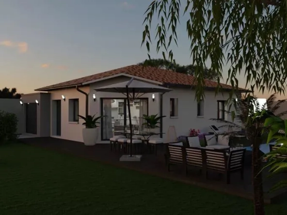 Maison neuve de 61 m² avec garage à Clermont, proche Dax et océan