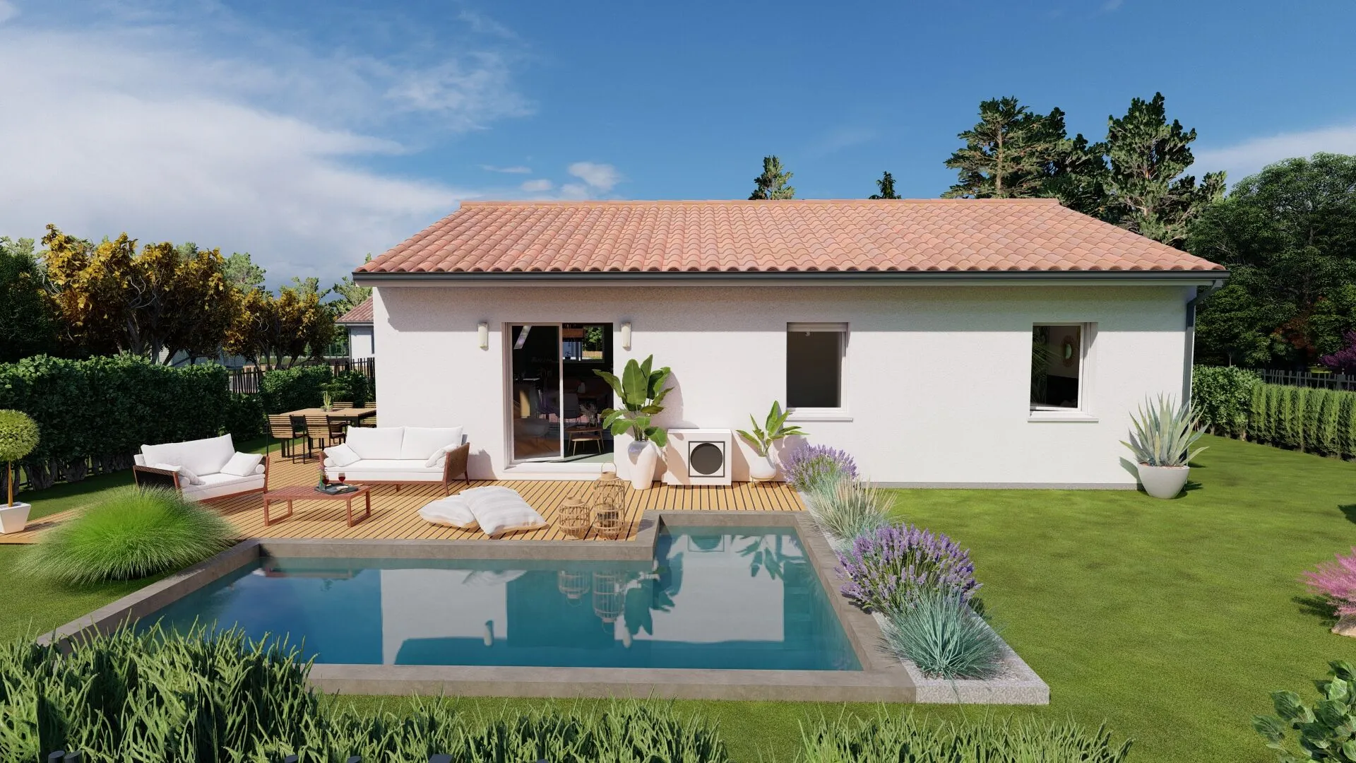 Maison neuve 3 chambres à Préchacq-les-Bains - Projet clé en main 
