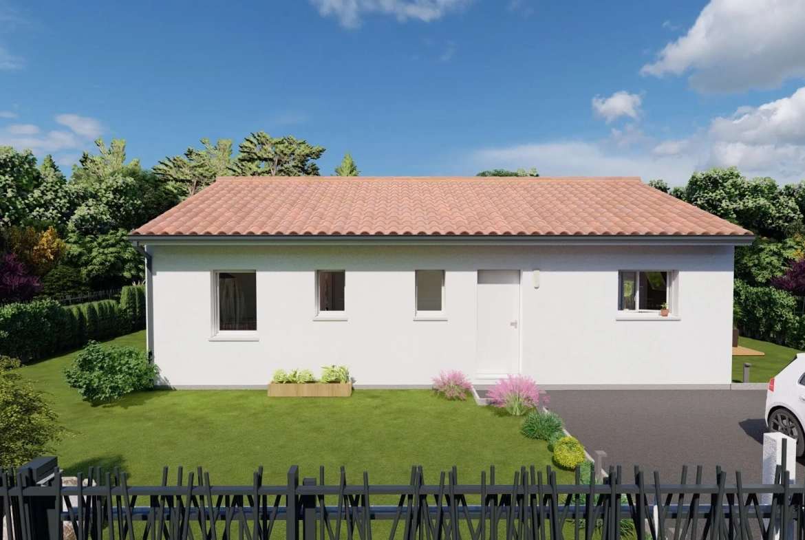 Maison neuve 3 chambres à Préchacq-les-Bains - Projet clé en main 