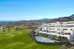 Appartement neuf avec vue mer et golf à San Juan de los Terreros 