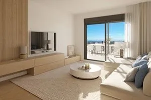 Appartement neuf avec vue mer et golf à San Juan de los Terreros 