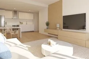 Appartement neuf avec vue mer et golf à San Juan de los Terreros 