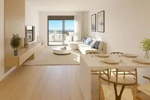 Appartement neuf avec vue mer et golf à San Juan de los Terreros 