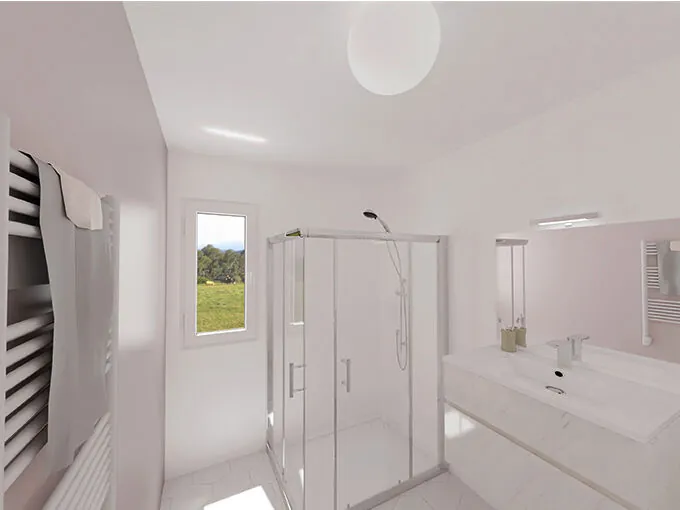 Maison neuve 3 chambres avec garage à Saint Gence 