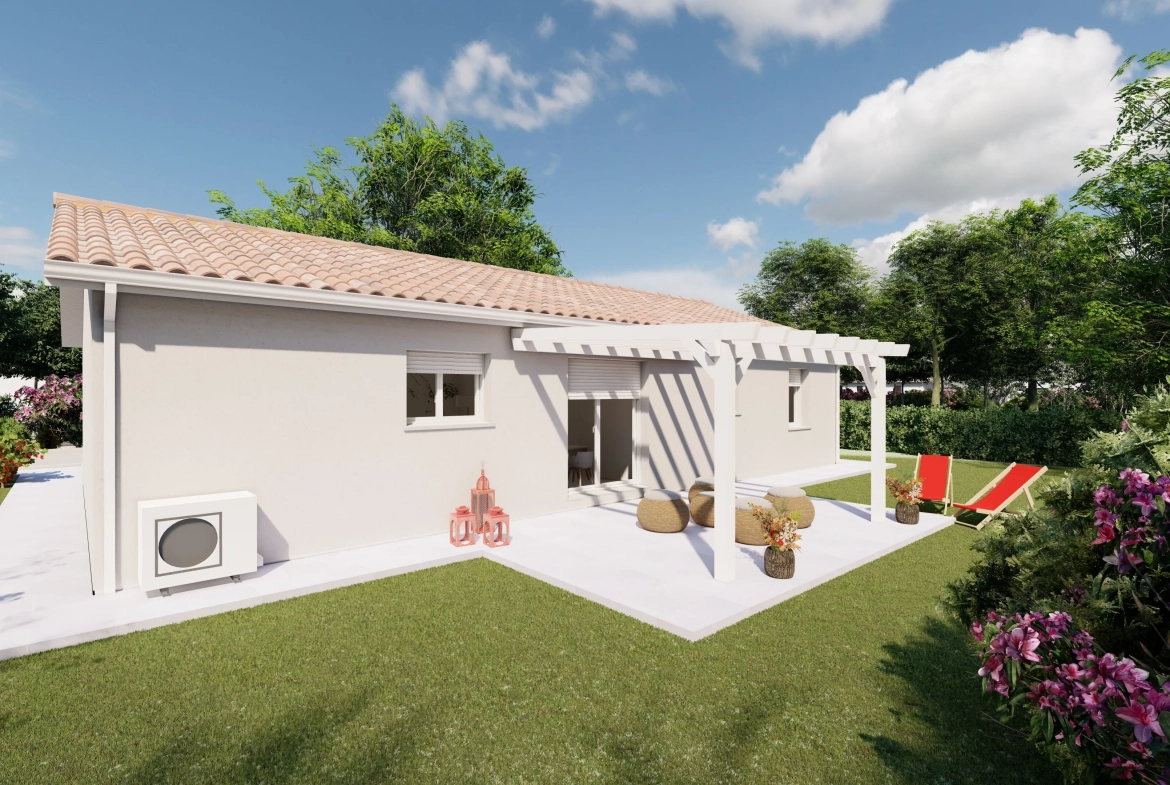 Maison neuve 3 chambres avec garage à Saint Gence 