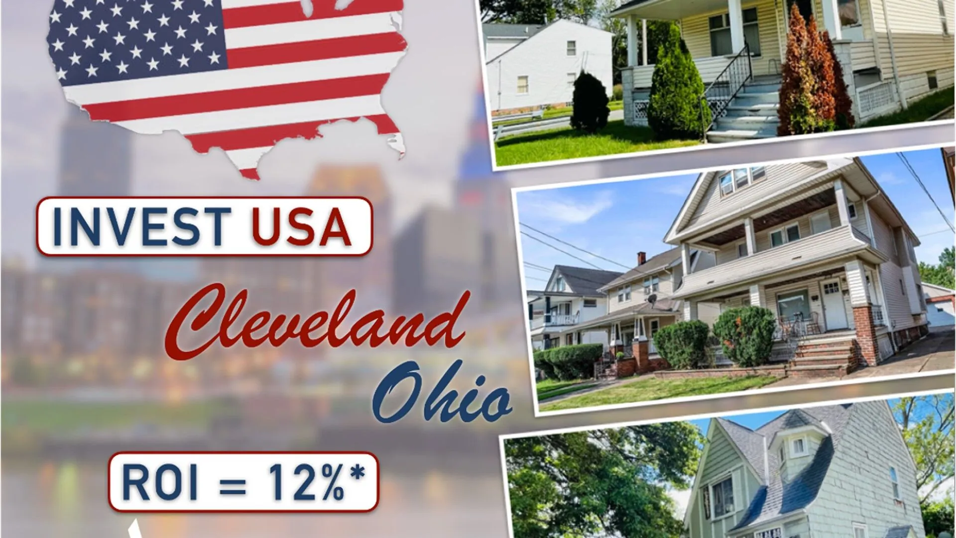 Duplex à vendre à Cleveland, Ohio – Investissement locatif performant dans le quartier de Forest Hills 