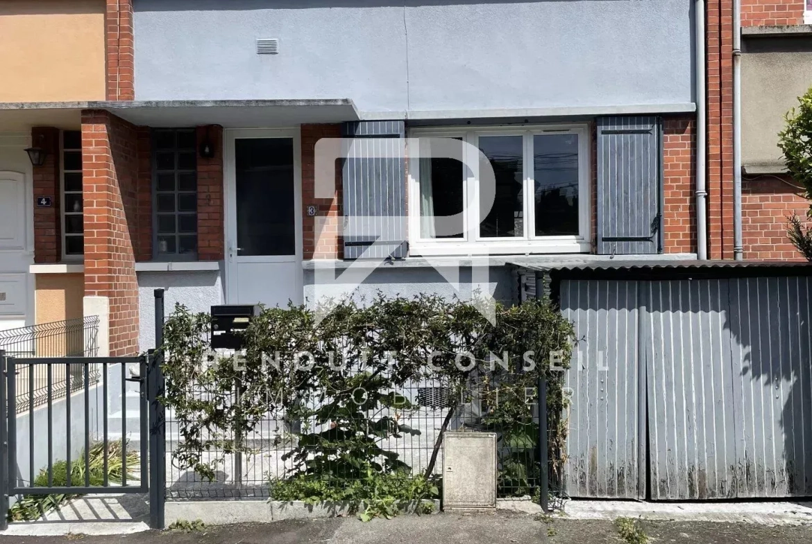 Maison rénovée avec 3 chambres à Sotteville-lès-Rouen - Calme et proximité commerces 