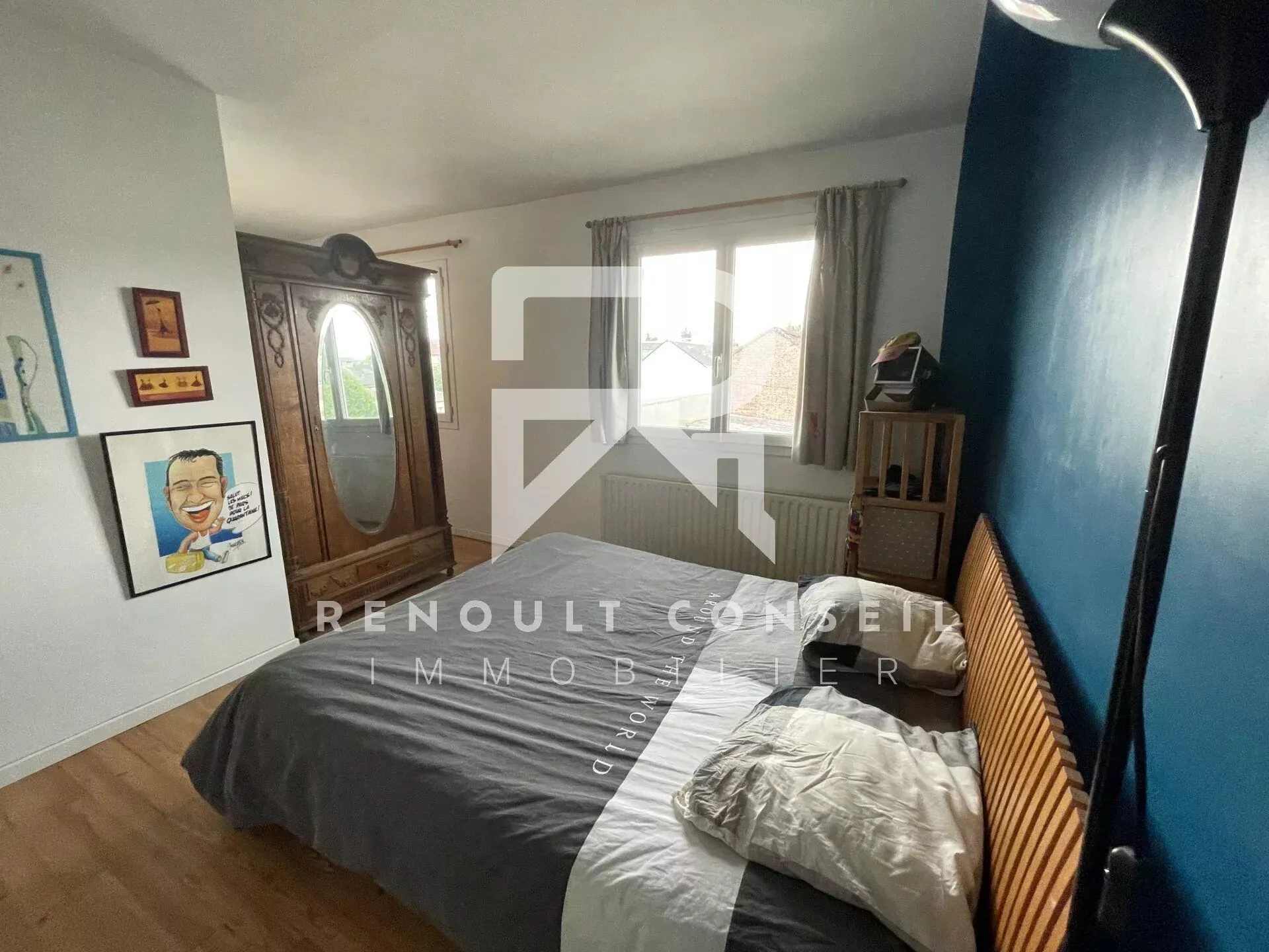 Maison rénovée avec 3 chambres à Sotteville-lès-Rouen - Calme et proximité commerces 