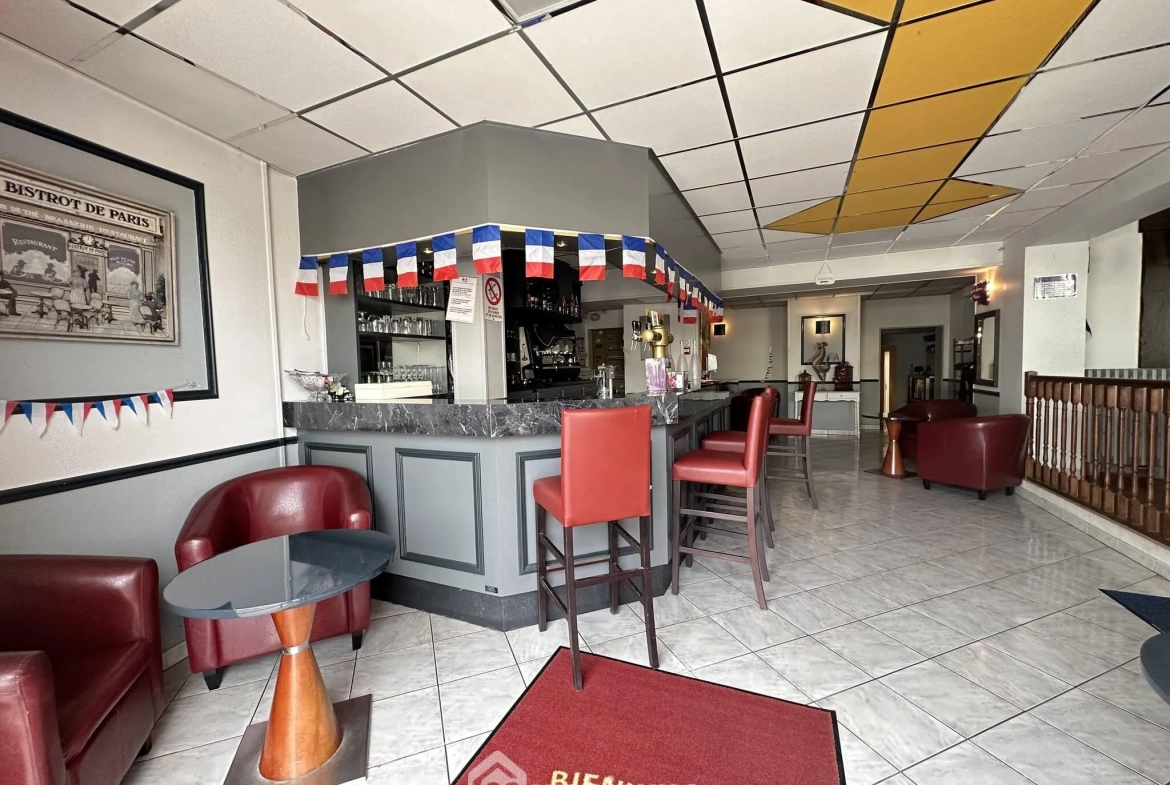 Fonds de commerce de 235 m² à vendre à Laon avec licence 4 