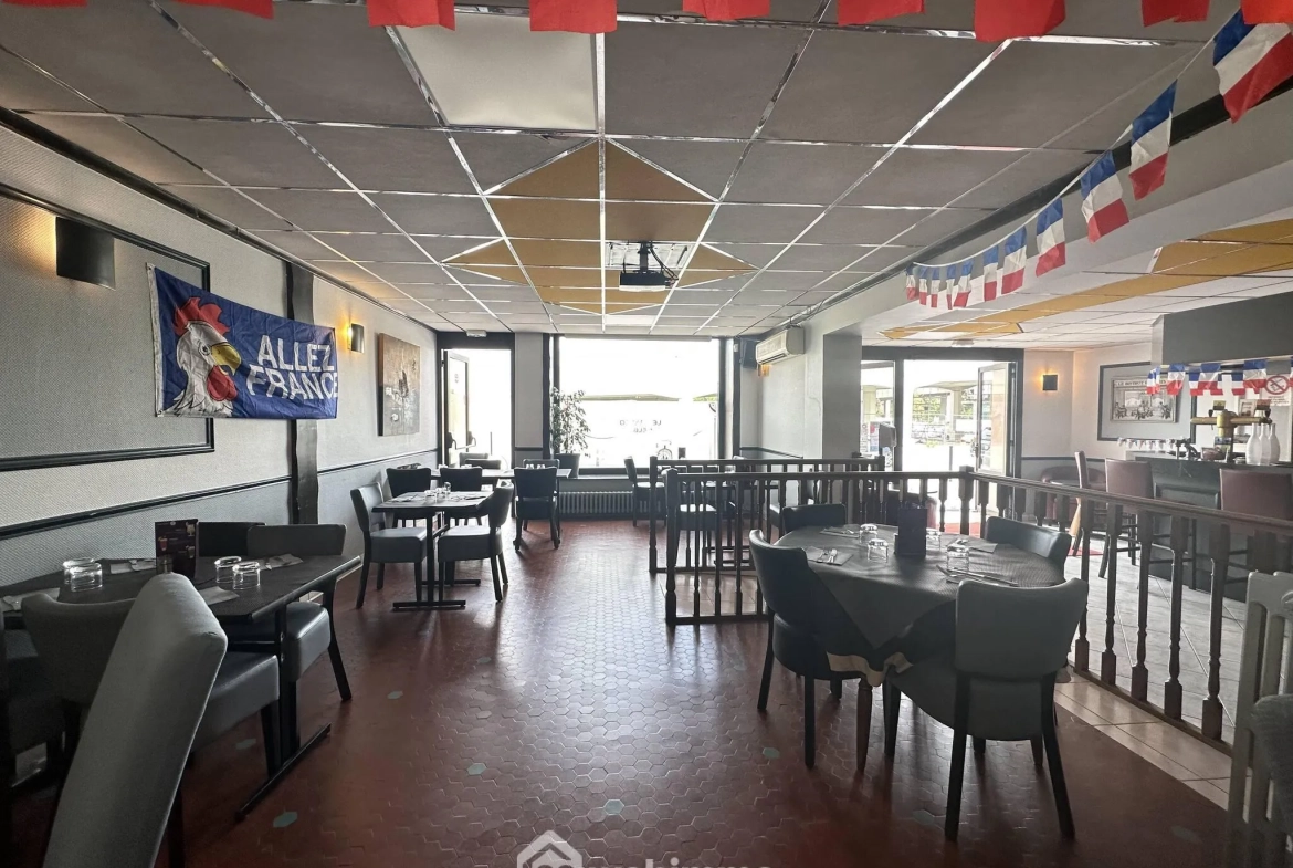 Fonds de commerce de 235 m² à vendre à Laon avec licence 4 