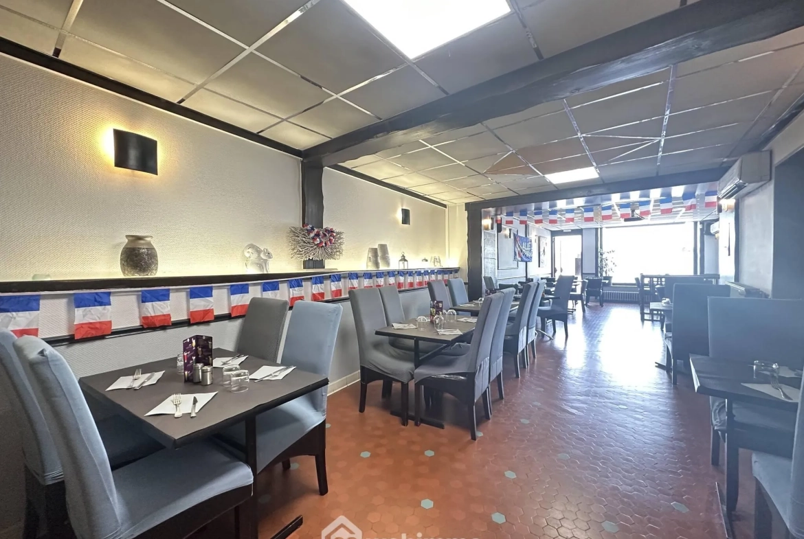 Fonds de commerce de 235 m² à vendre à Laon avec licence 4 