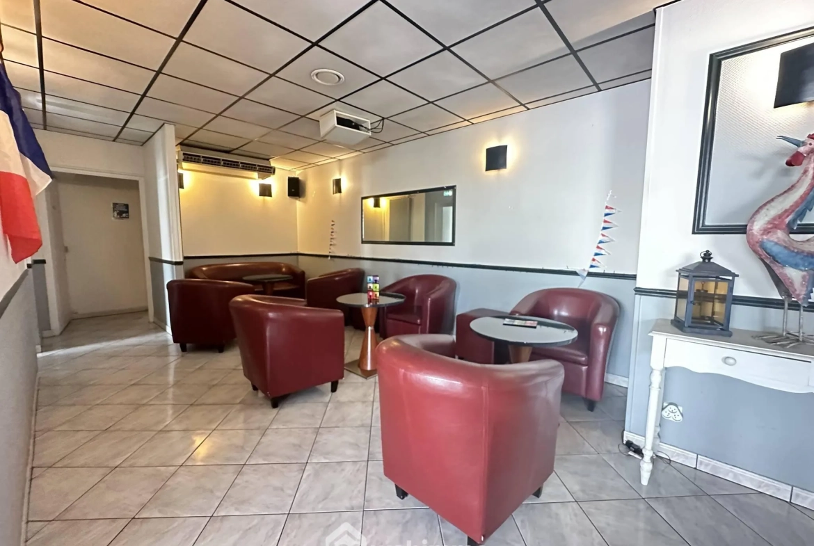 Fonds de commerce de 235 m² à vendre à Laon avec licence 4 