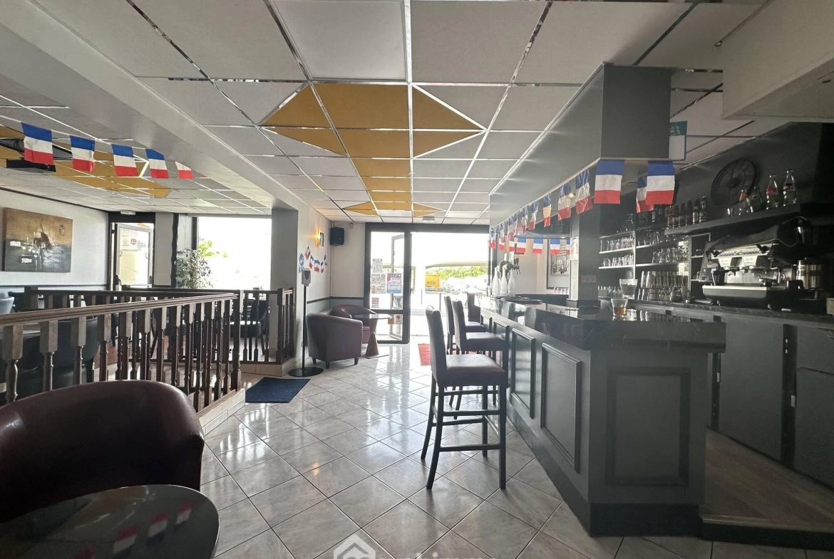 Fonds de commerce de 235 m² à vendre à Laon avec licence 4 