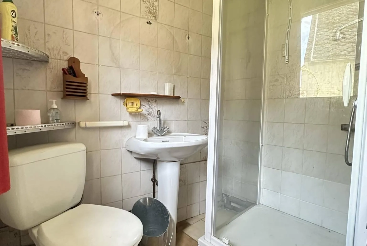 Maison à rénover de 103 m² à Crécy-sur-Serre avec potentiel de dépendances et terrain clos 
