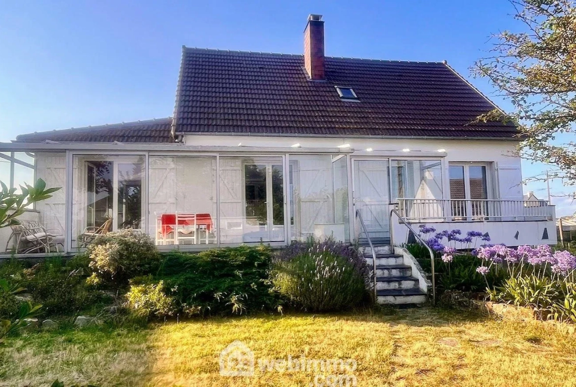 Maison à Denneville Plage avec jardin et potentiel, proche mer 