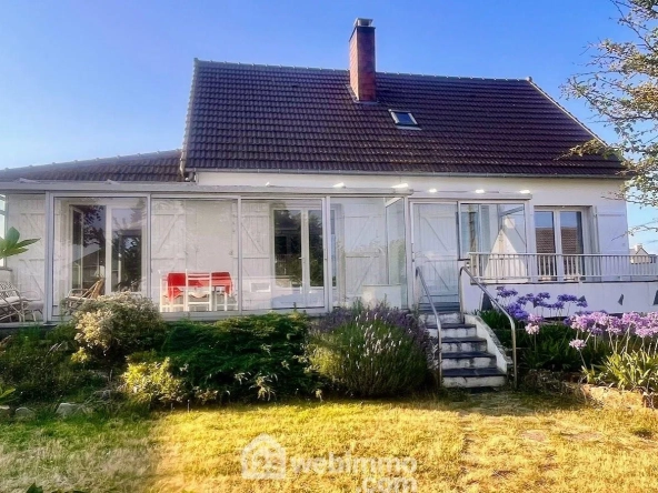Maison à Denneville Plage avec jardin et potentiel, proche mer
