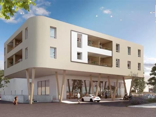 Appartement T2 à Lattes de 38 m² avec terrasse et parking
