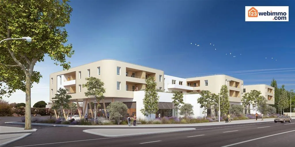 Appartement T2 à Lattes de 38 m² avec terrasse et parking 