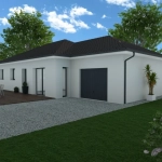 Maison neuve de 3 chambres à Saint-Blaise-du-Buis - 80 m²