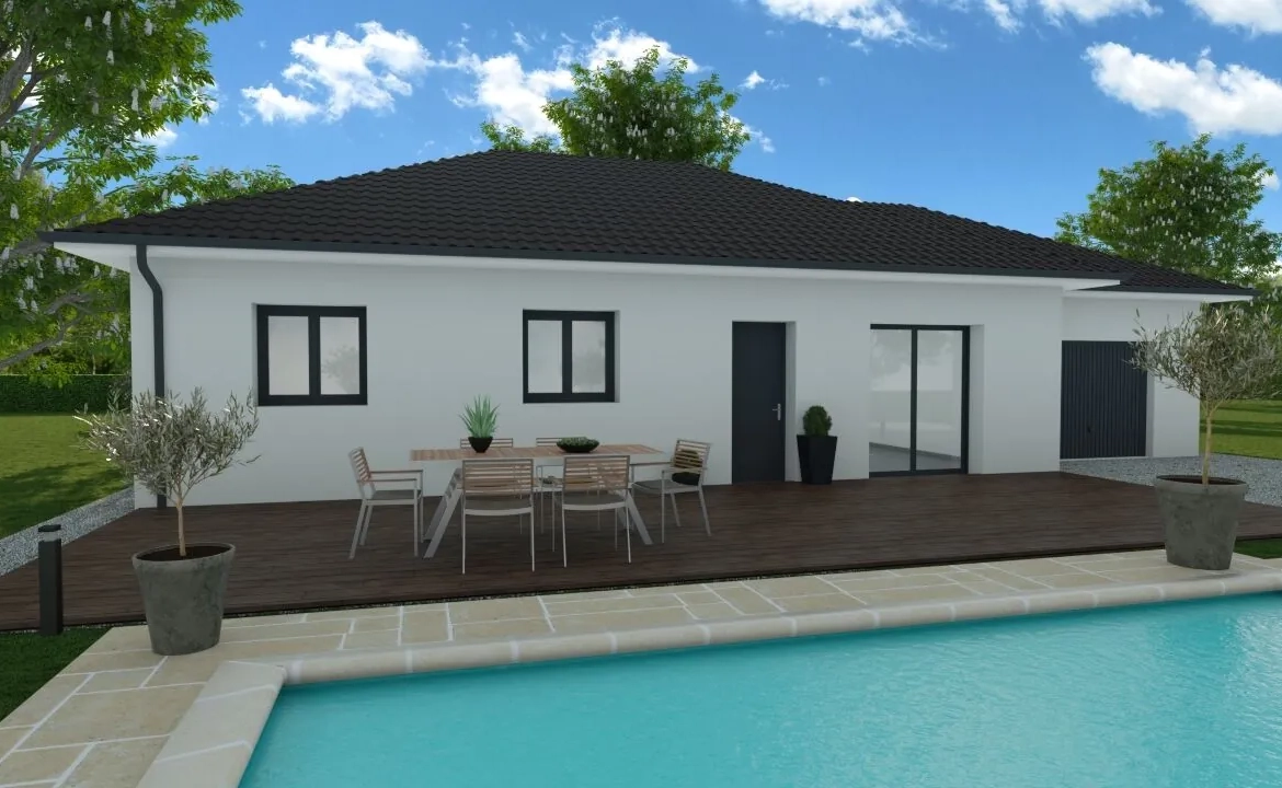 Maison neuve de 3 chambres à Saint-Blaise-du-Buis - 80 m² 