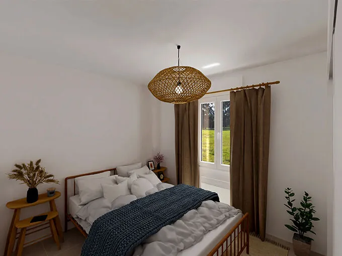 Maison neuve 2 chambres à Saint Cyr avec terrain de 850 m² 