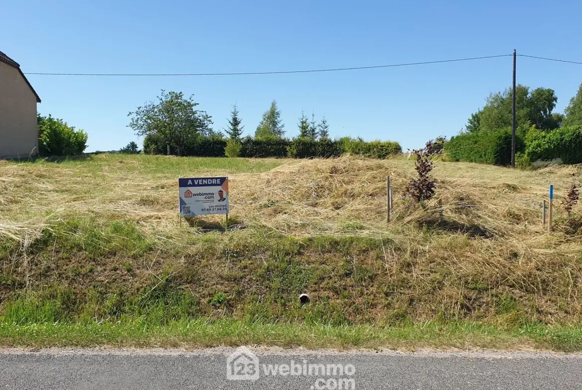 Terrain constructible de 1437 m² à Nixéville-Blercourt, proche Verdun et Bar-le-Duc 