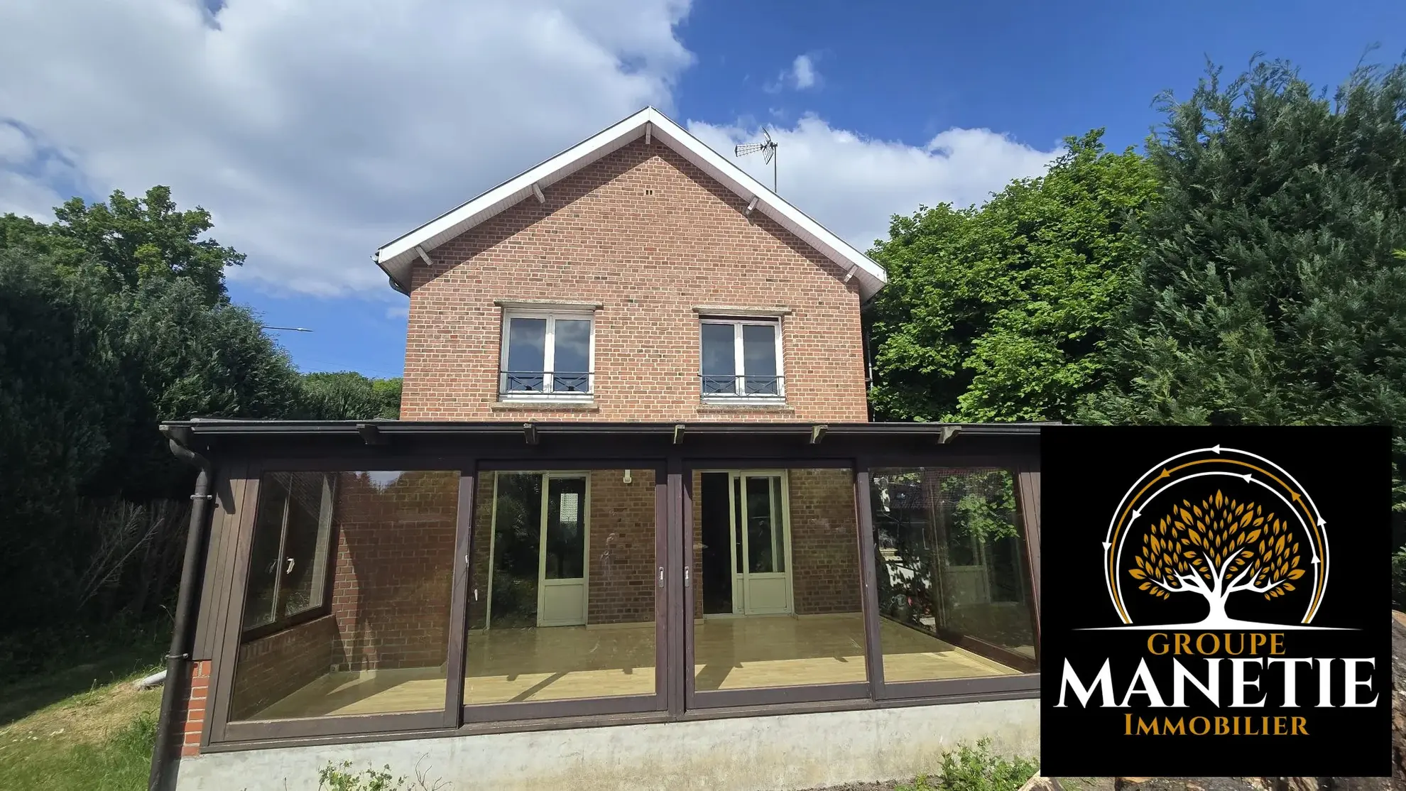 Maison individuelle à Lécluse - 85 m², jardin et garage, à rénover 