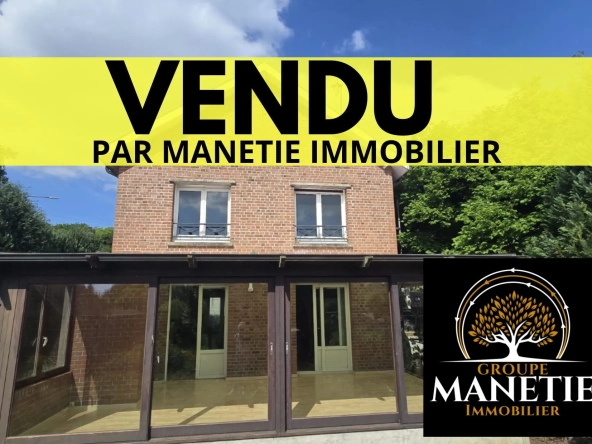 Maison individuelle à Lécluse - 85 m², jardin et garage, à rénover