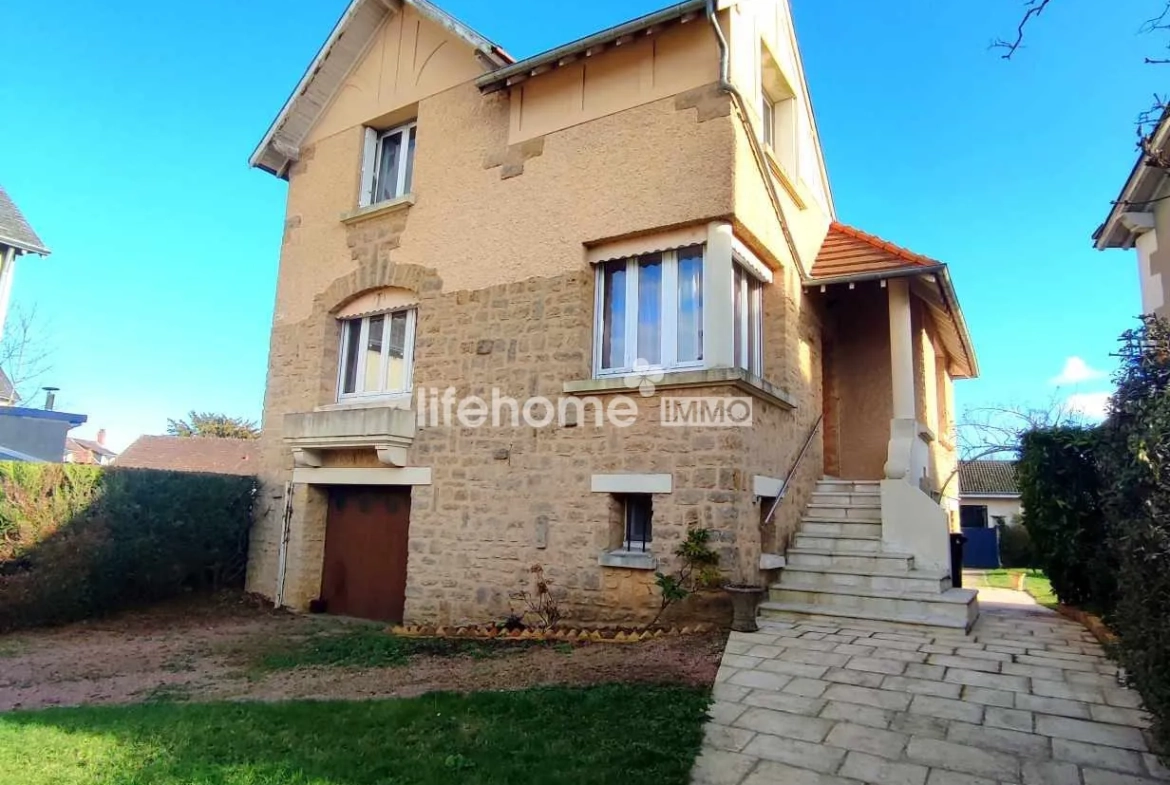 Maison de 105m² avec sous-sol proche La Châtre – Opportunité immobilière 