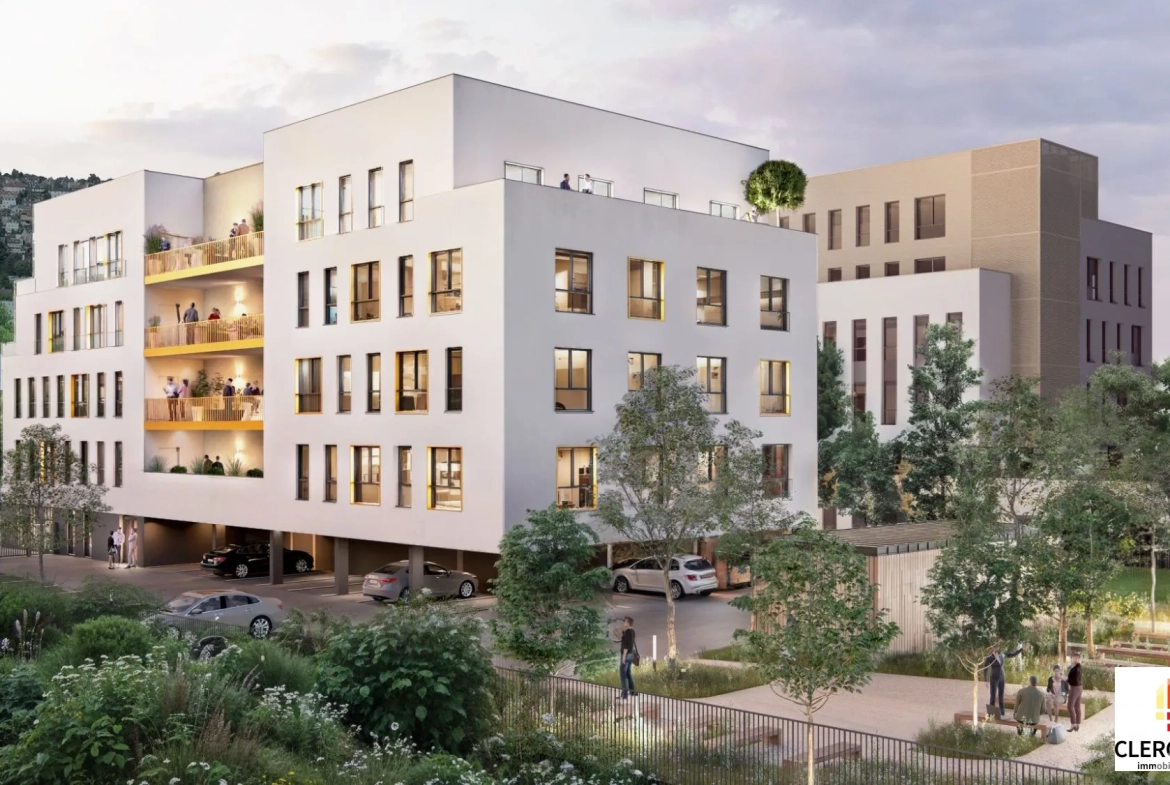 Local professionnel à vendre à Rouen, 48,40 m² proche CHU 