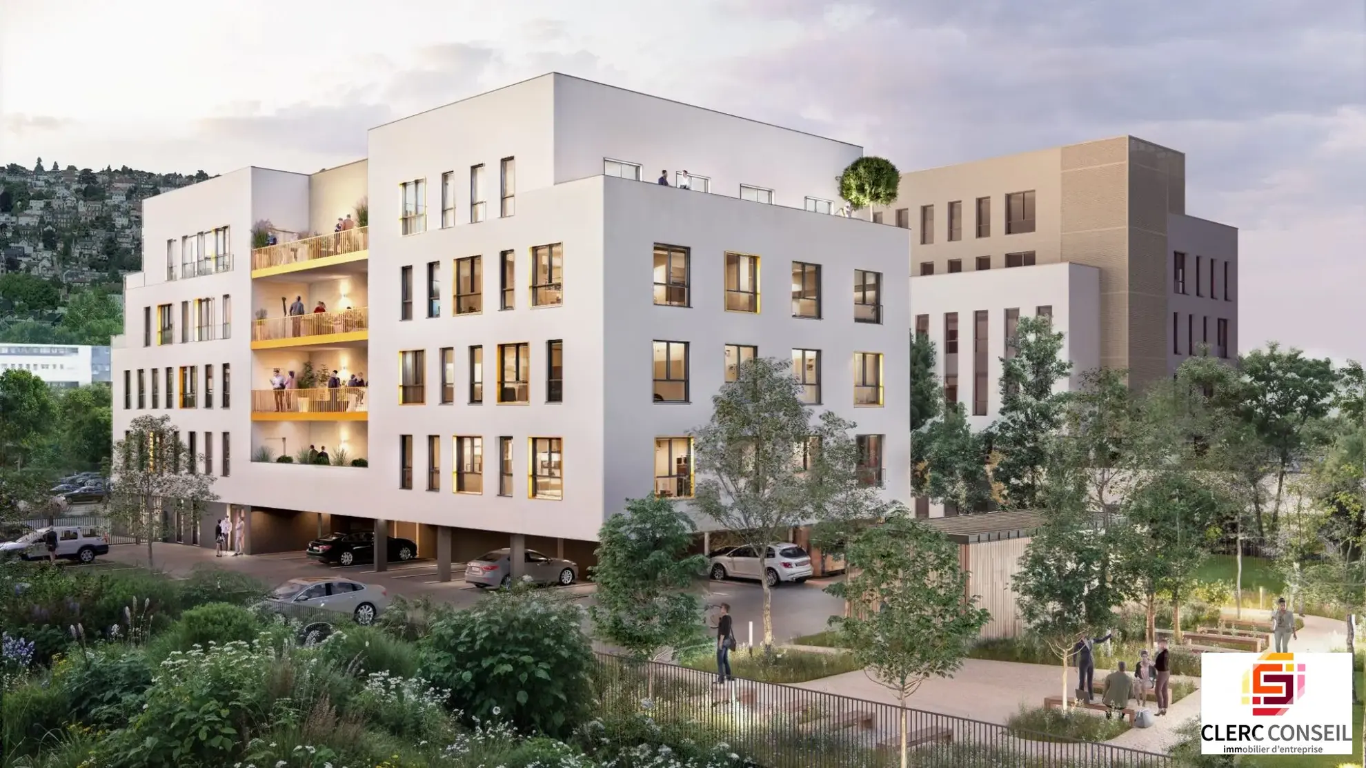 Local professionnel à vendre à Rouen, 48,40 m² proche CHU 